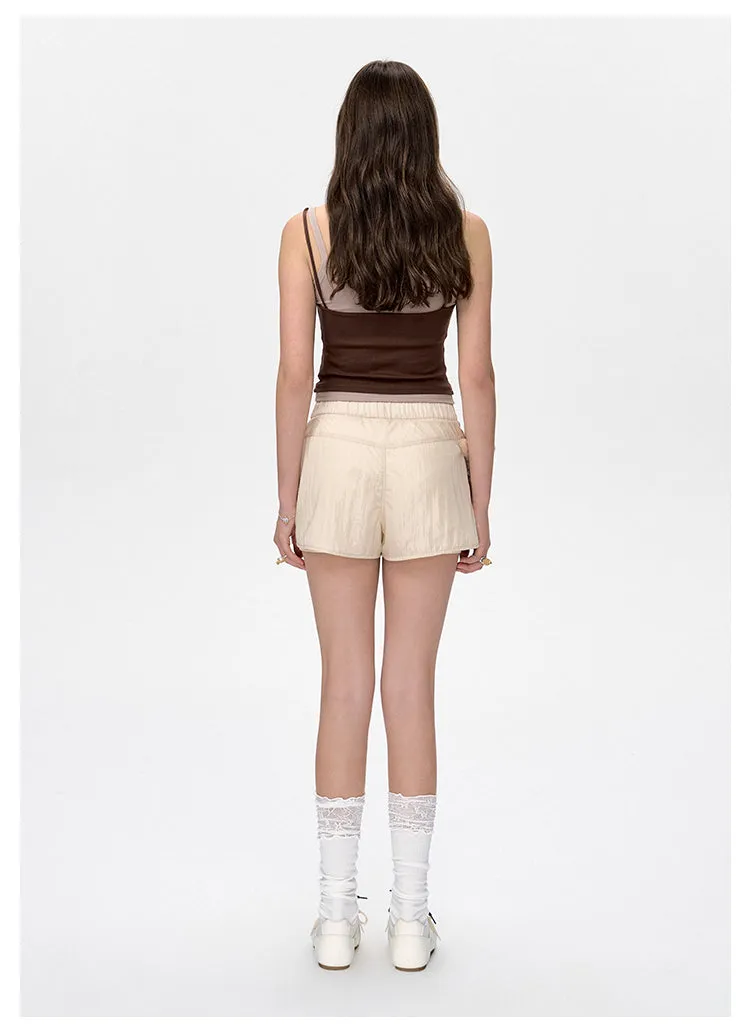 13DE MARZO Bear Thin Trainer Shorts