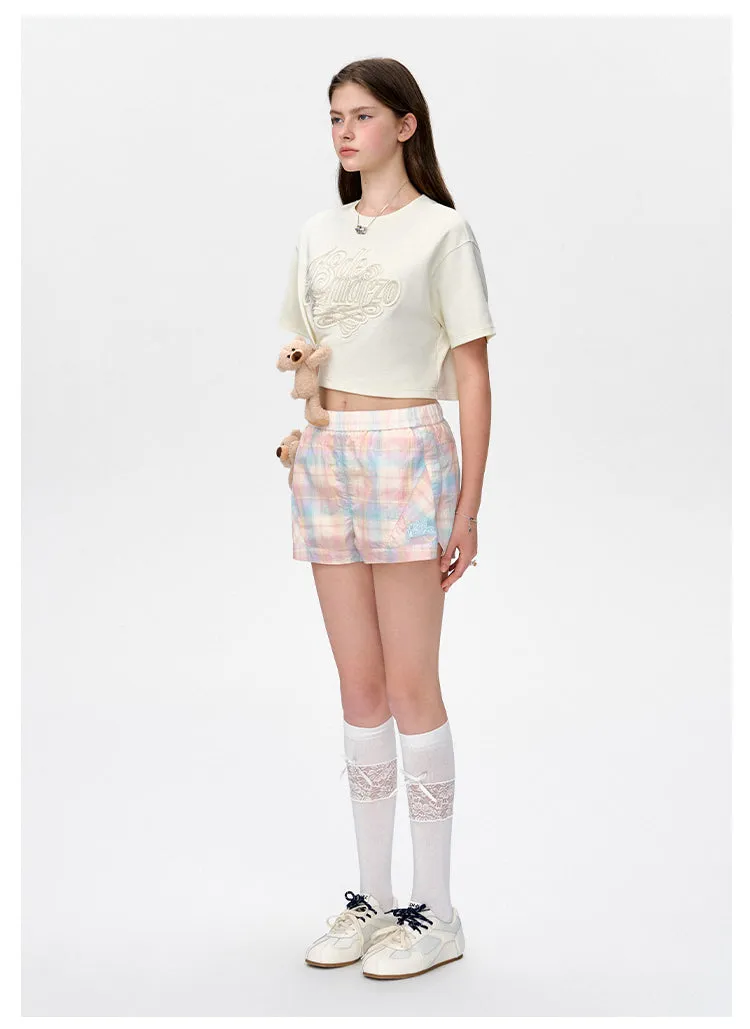 13DE MARZO Bear Thin Trainer Shorts