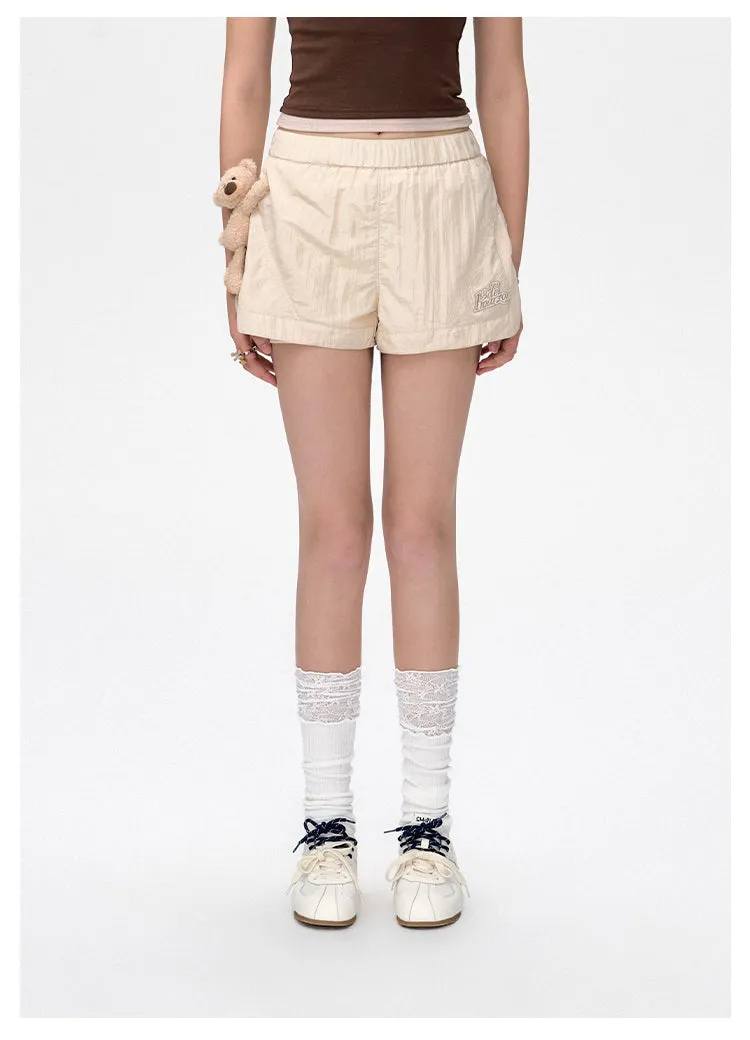 13DE MARZO Bear Thin Trainer Shorts