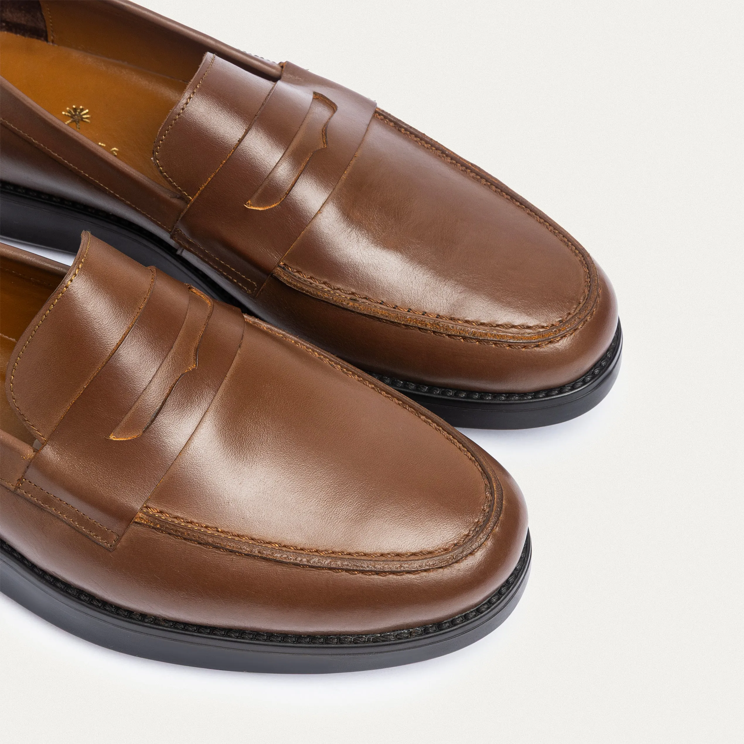Achilles | Penny Loafer – Tan Brown