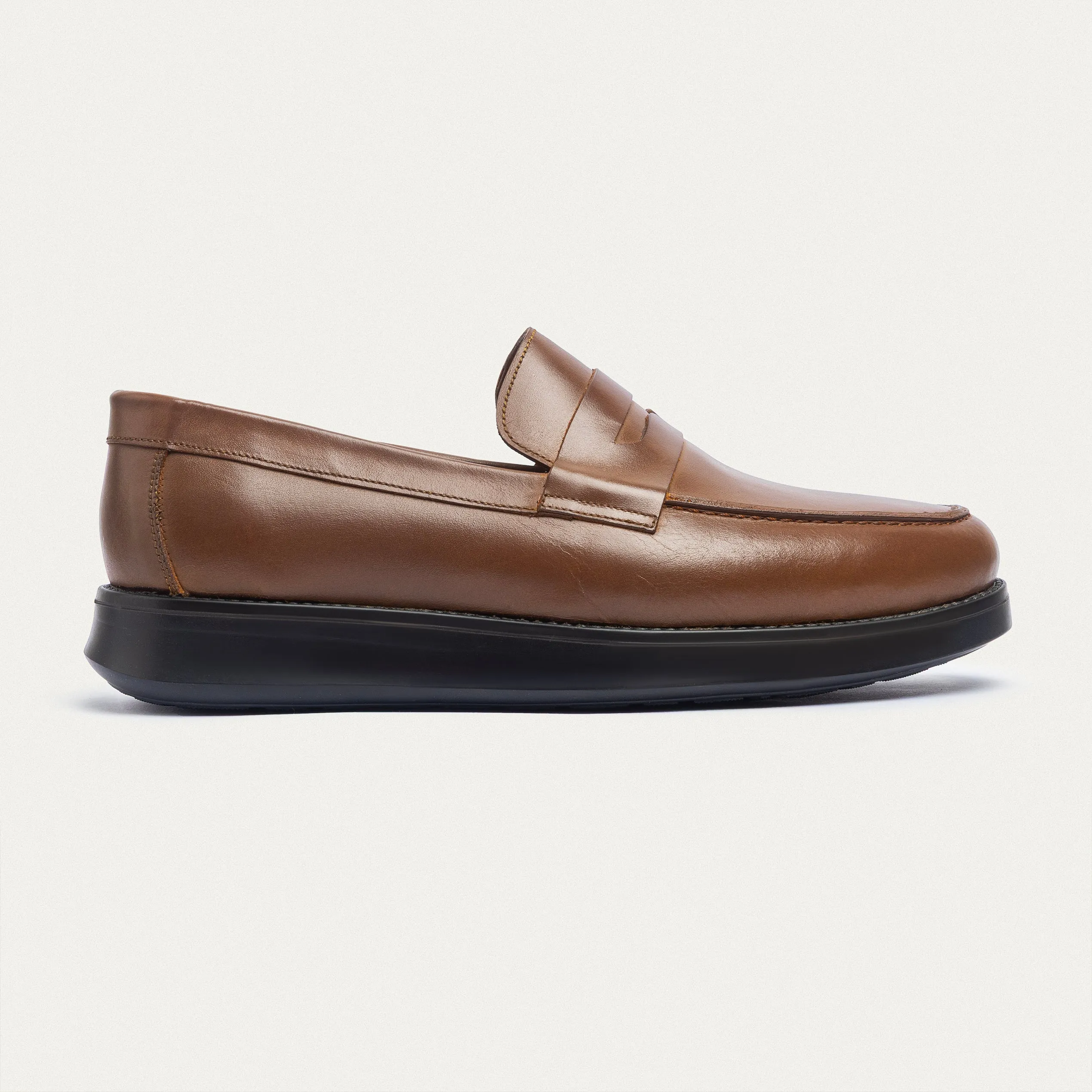 Achilles | Penny Loafer – Tan Brown
