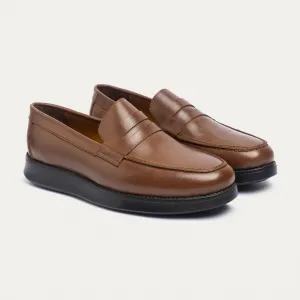 Achilles | Penny Loafer – Tan Brown