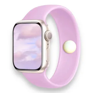 AcuBalance Acupressure Watch Band – Calm Stress, Nausea, and Tension – Soft Silicone Waterproof Strap Compatible with Apple iWatch Bands (Small 38/40/41)