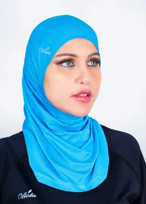 AeroFit Sports Hijab - Blue