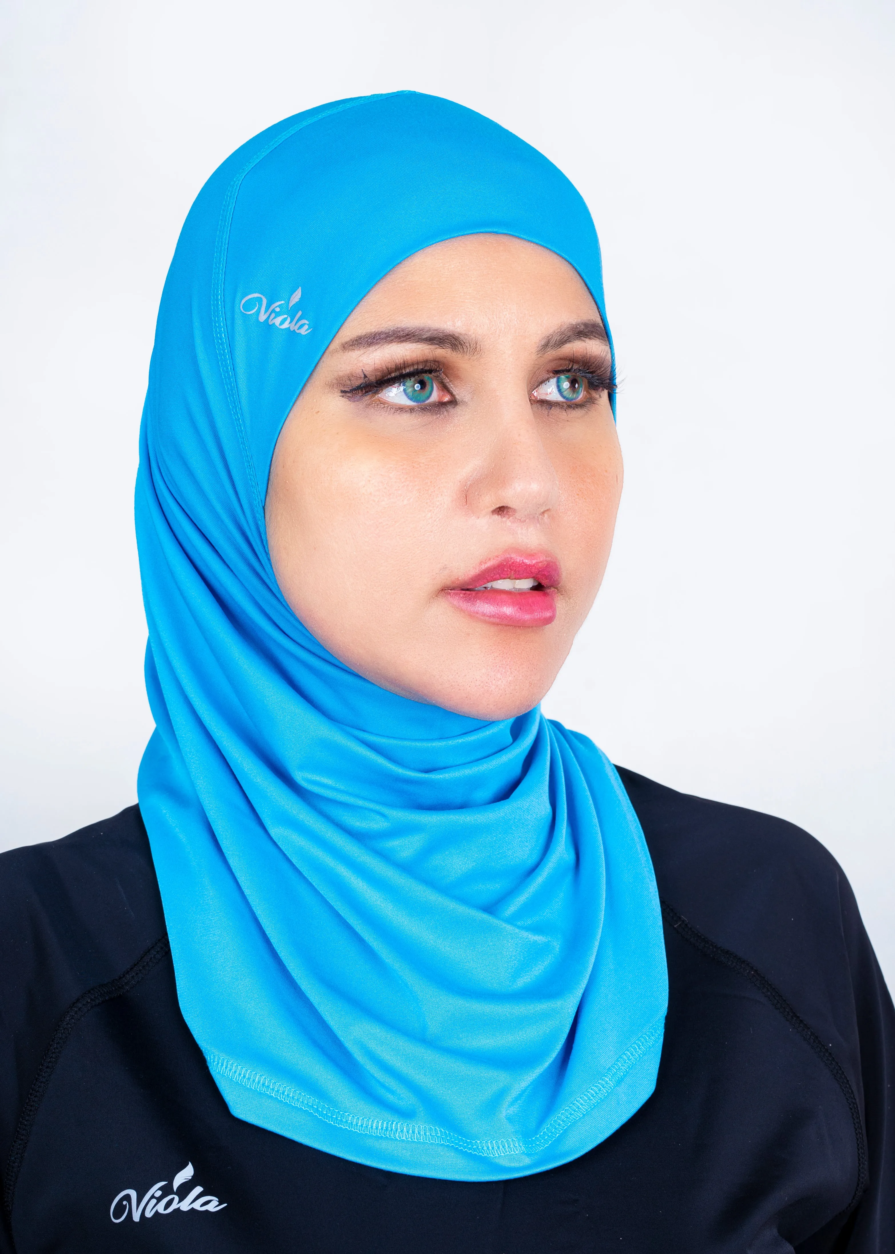AeroFit Sports Hijab - Blue