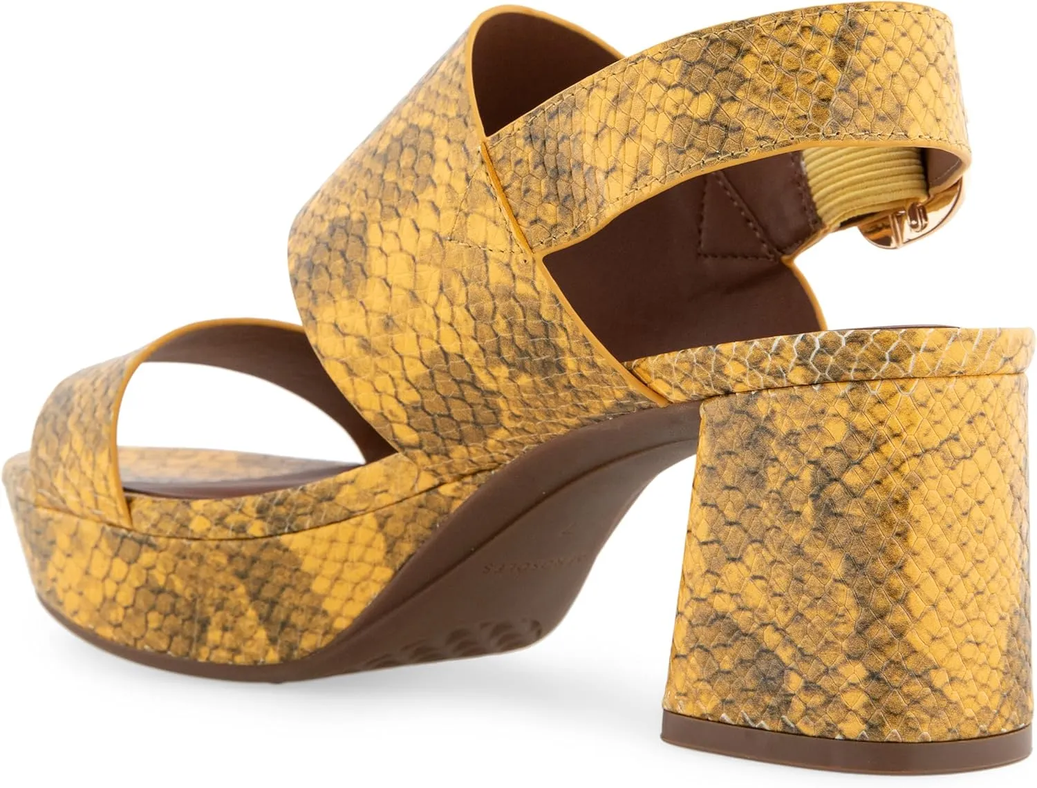 Aerosoles Women's Camera Platform Heeled Sandal