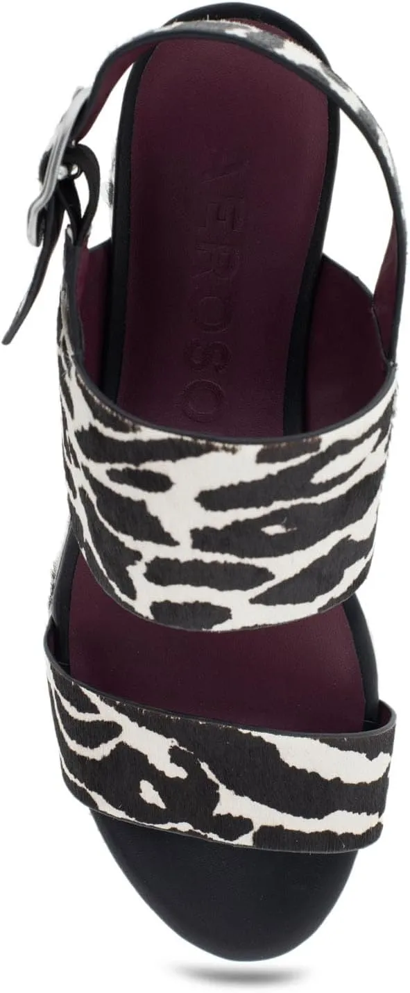 Aerosoles Women's Camera Platform Heeled Sandal