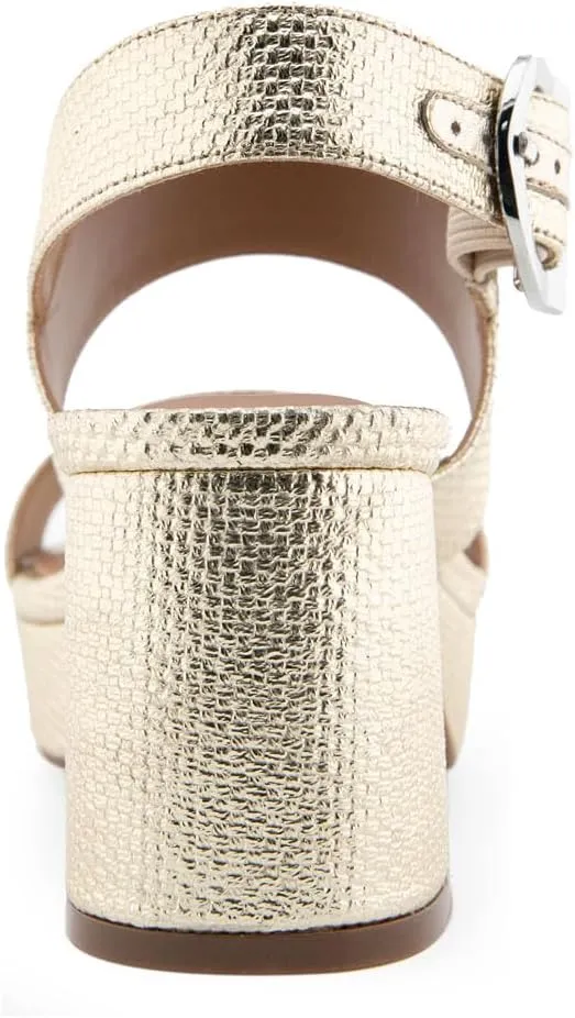 Aerosoles Women's Camera Platform Heeled Sandal
