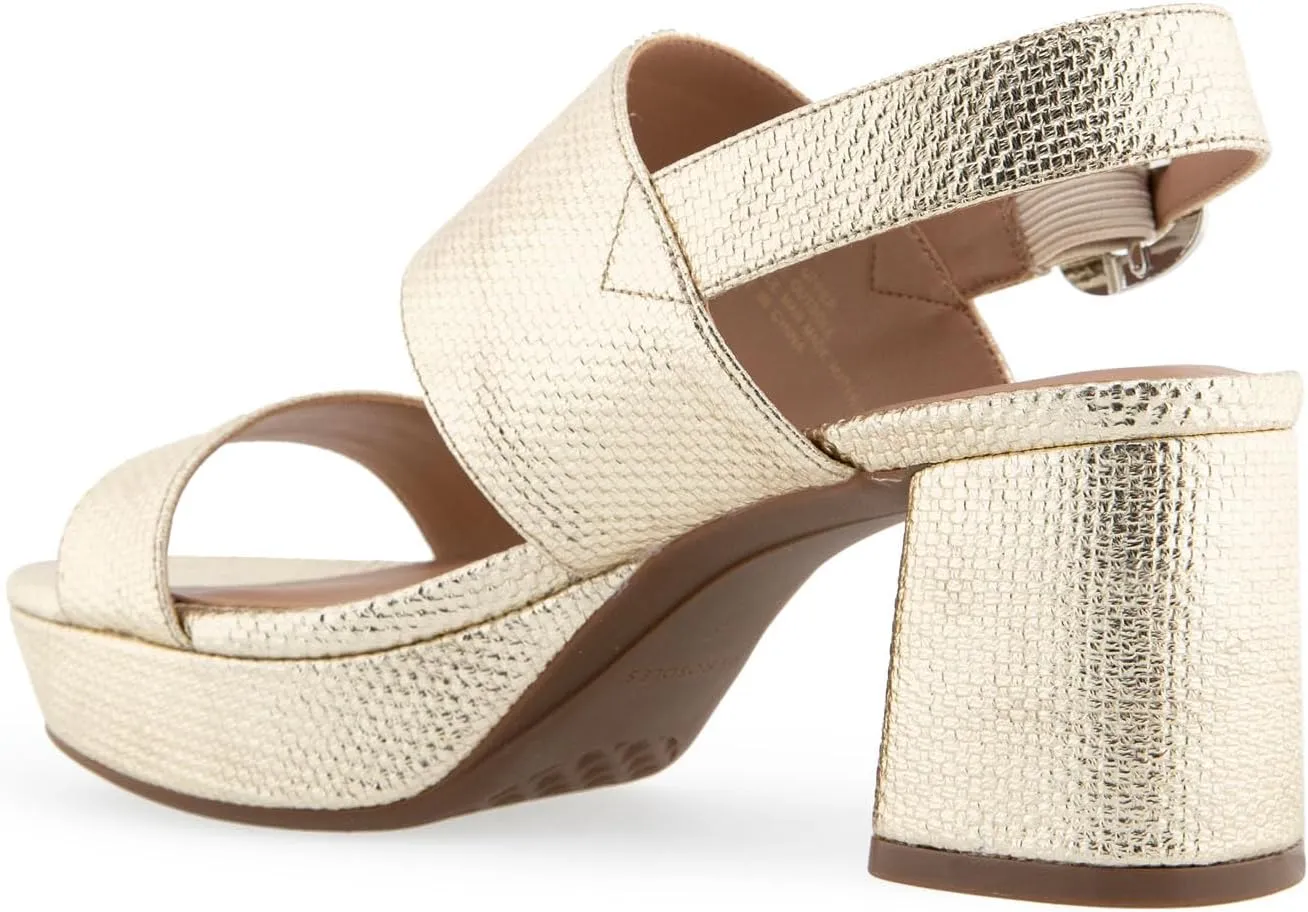 Aerosoles Women's Camera Platform Heeled Sandal