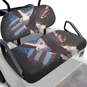 AFPANQZ Breathable Golf Cart Seat Cover - Lightweight, Summer Use, Easy to Clean Club Car Decoration Cover