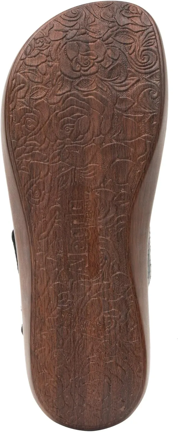 Alegria Womens Bailee Leather Sandal