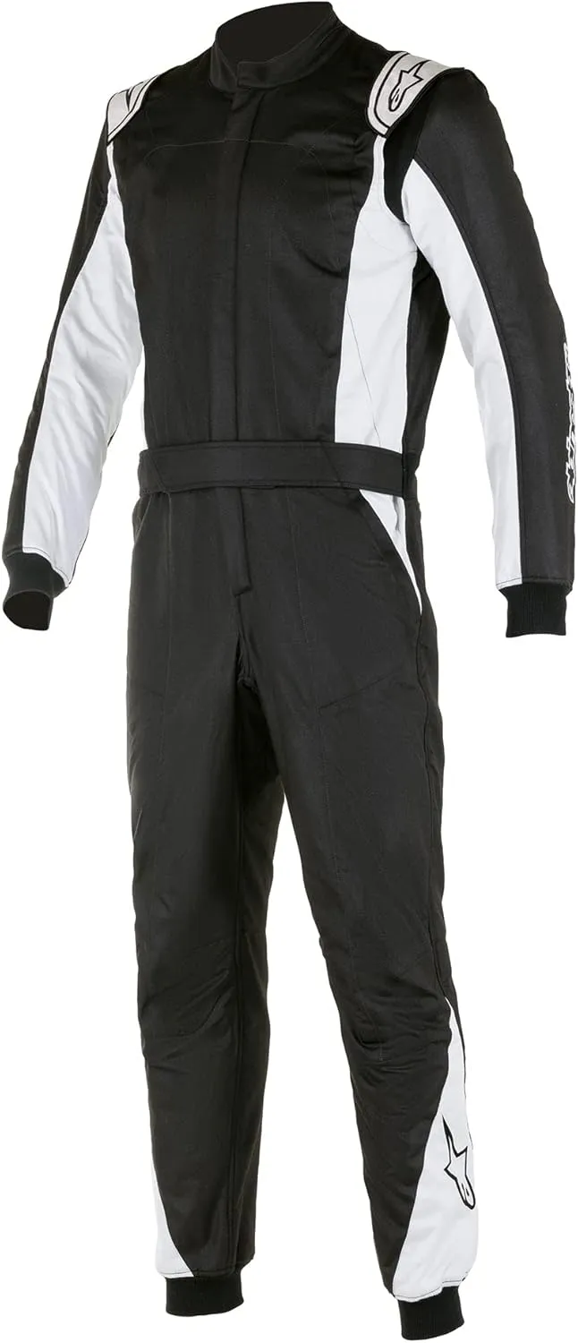 Alpinestars ATOM Driving Suit 2 Layer FIA 8856-2018 - size 54 - Black/Silver (3352722-119-54)