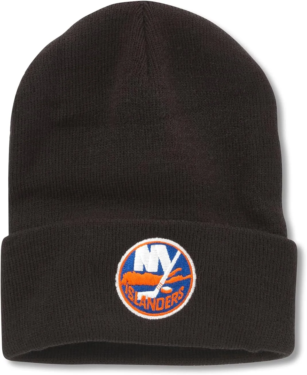 AMERICAN NEEDLE National Hockey League NHL Team Unisex Beanie Hat, Cuffed Knit Collection Headwear