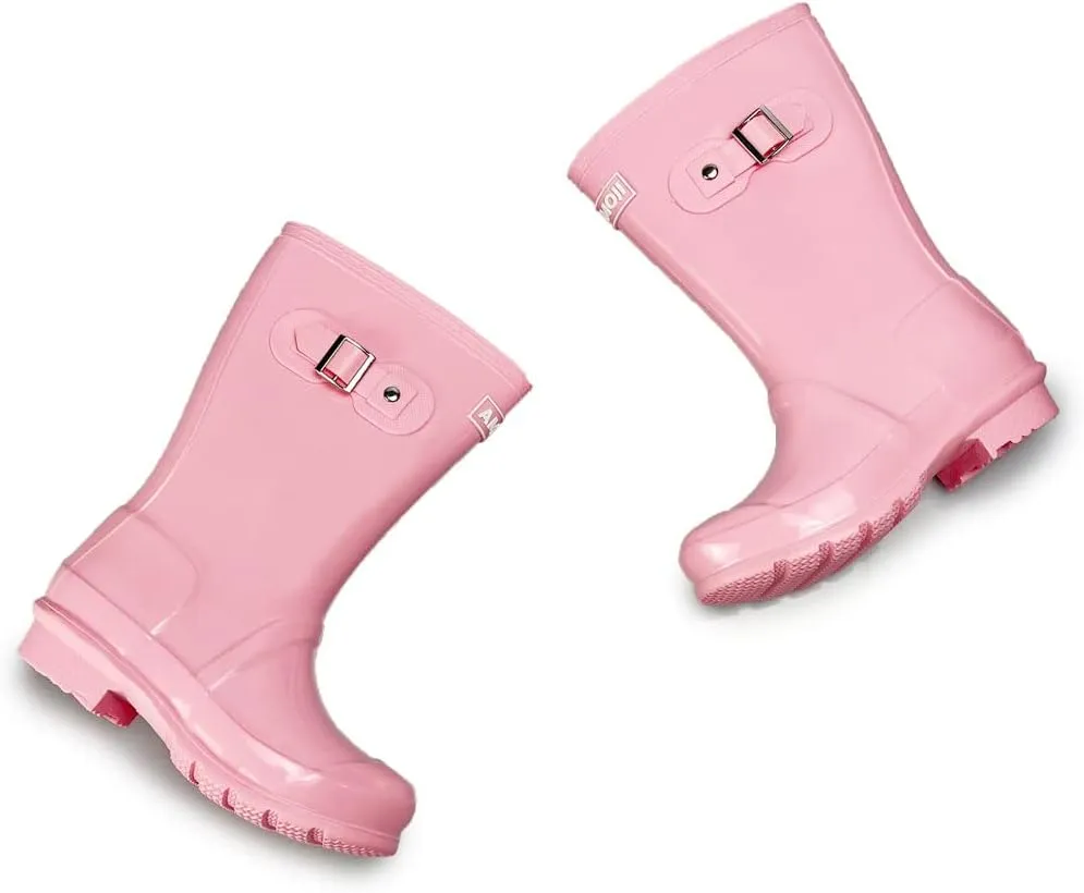 Amoji Gril Easy On Rain Boots (Little Kid/Big Kid)