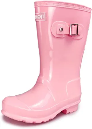 Amoji Gril Easy On Rain Boots (Little Kid/Big Kid)