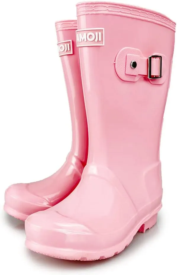 Amoji Gril Easy On Rain Boots (Little Kid/Big Kid)