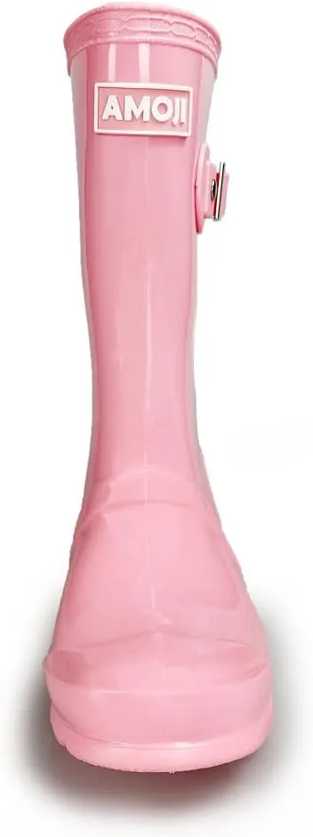 Amoji Gril Easy On Rain Boots (Little Kid/Big Kid)