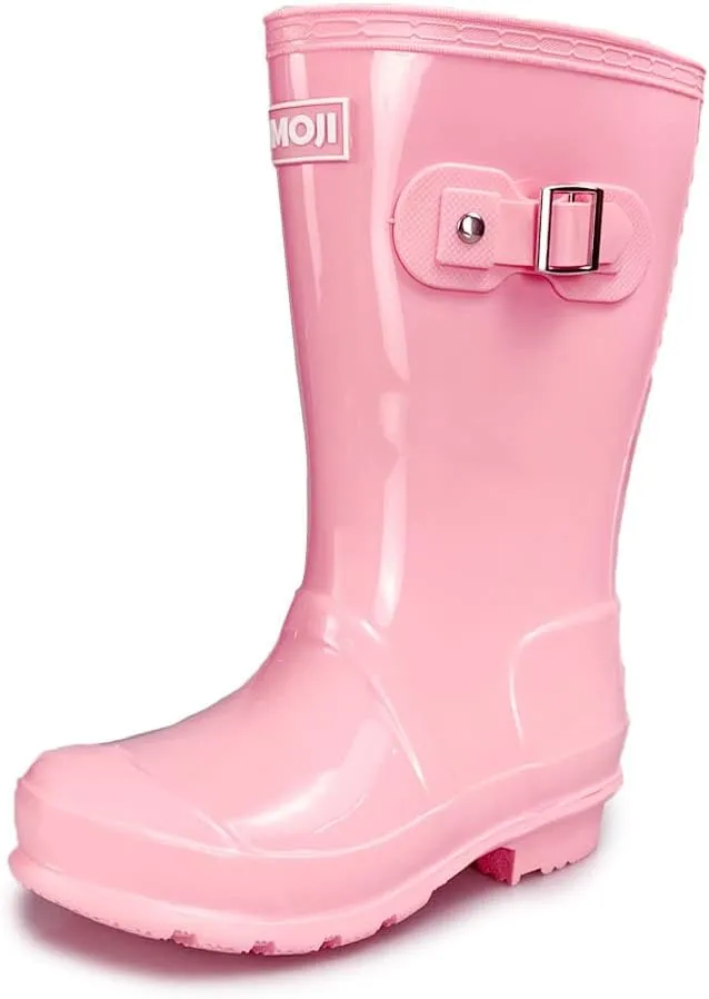 Amoji Gril Easy On Rain Boots (Little Kid/Big Kid)