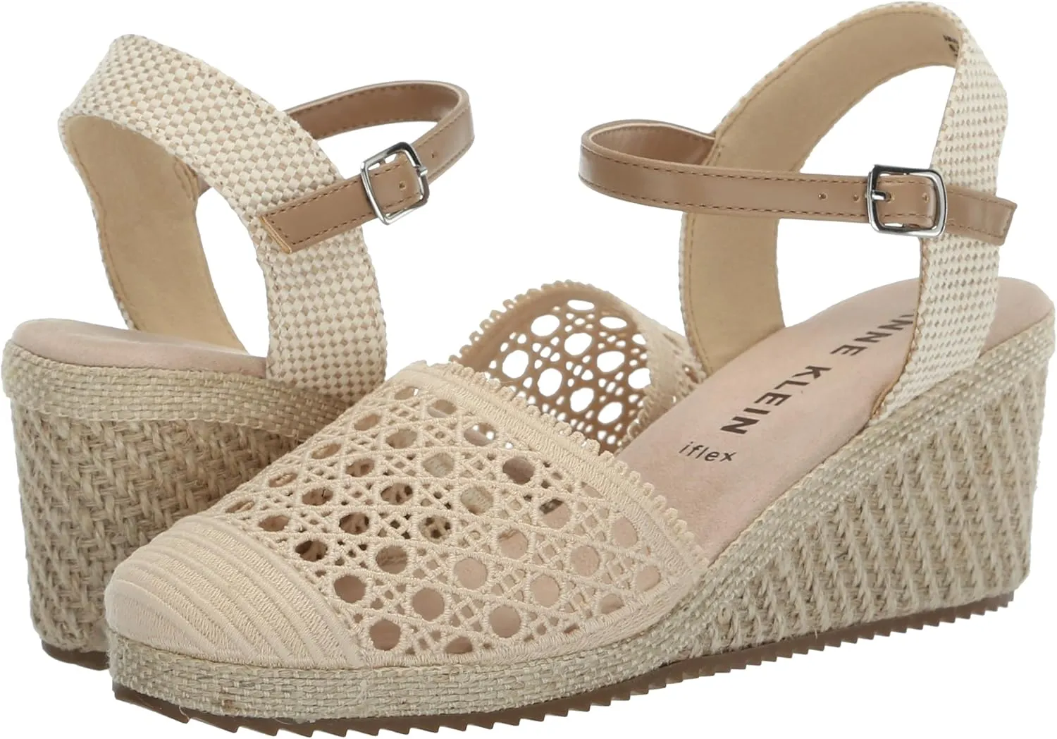 Anne Klein Women's Zeena Espadrille Wedge Sandal