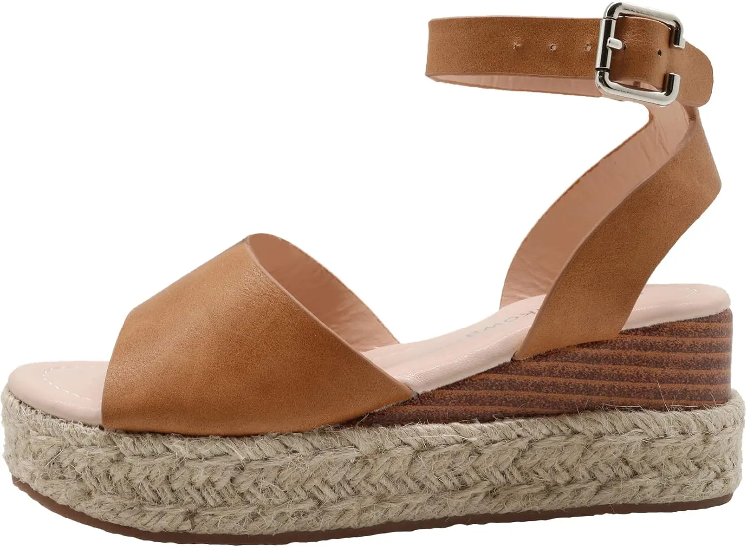 Apakowa Girls Sandals Flatform Wedge Open Toe Summer Sandals Shoes Little Big Kid Flower Girl Heels Dress Shoes (Little Kid/Big Kid)