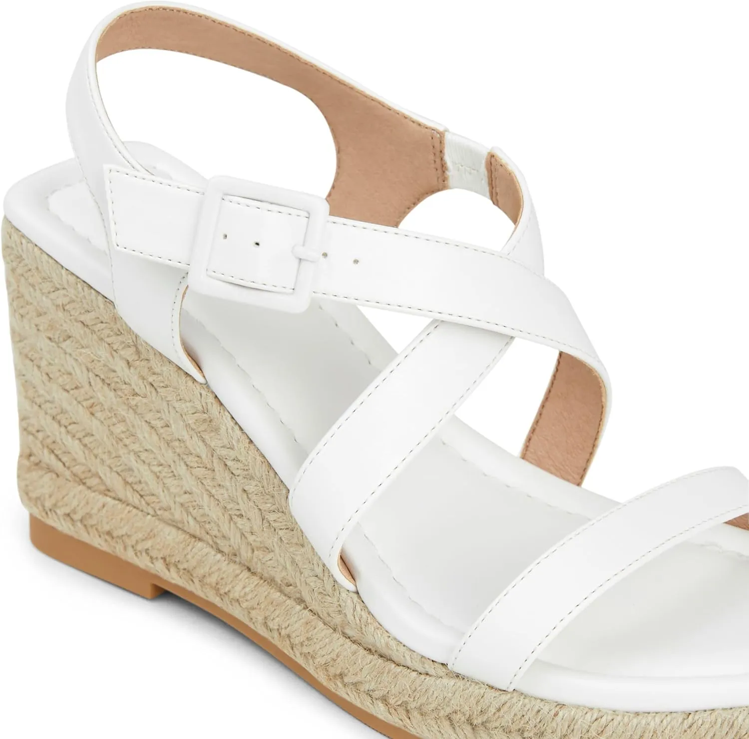 Arromic Wedge Sandals for Women Espadrille Sandals Platform Wedge Heel Shoes Open Toe Casual Comfortable Summer Beach Wedges for Women Dressy