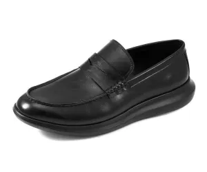 Arvin Black Penny Loafers