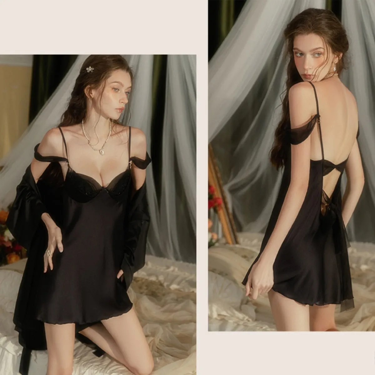 Aurie satin slip