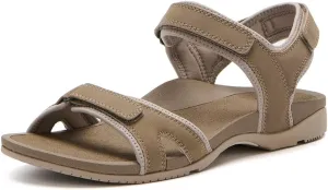 Balboa Sport Sandal | Walking Sandals Women | Water Resistant Leather Sandals | Three Points of Adjustability