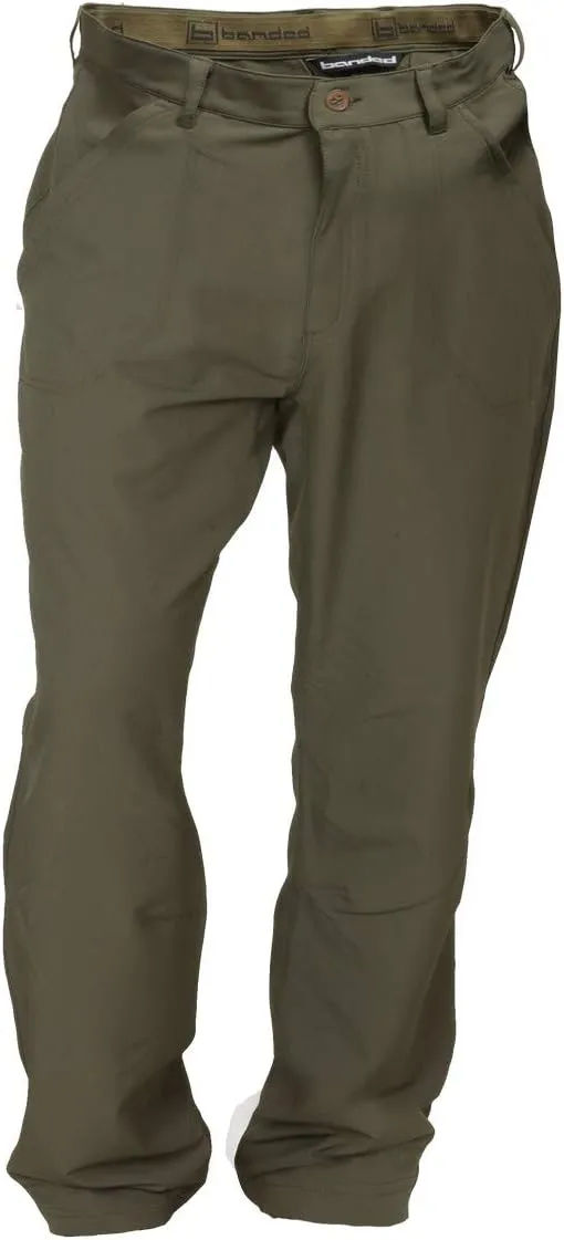 Banded Gear Stretchable Swag Pants - Spanish Moss