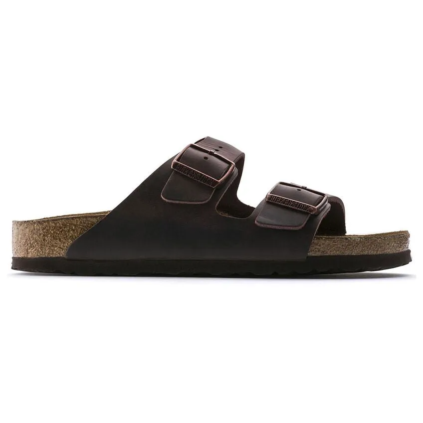 Birkenstock Arizona Soft Footbed Habana Oiled Leather Narrow