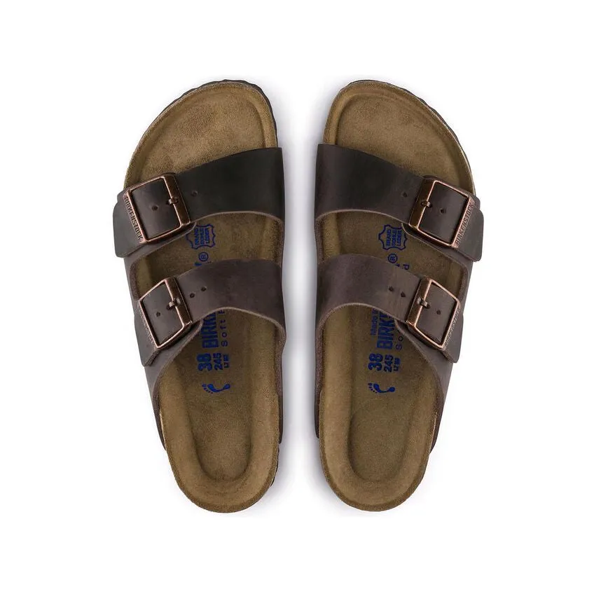 Birkenstock Arizona Soft Footbed Habana Oiled Leather Narrow