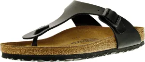BIRKENSTOCK Gizeh Birko-Flor Black Birko-Flor 39 (US Women's 8-8.5) Regular