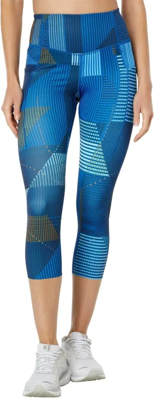 Brooks Women's Method 3/4 Tights - Purple, S-XXL - Fitted Capri Leggings - Quick-Dry, Stretchable - Yoga, Jogging, Running