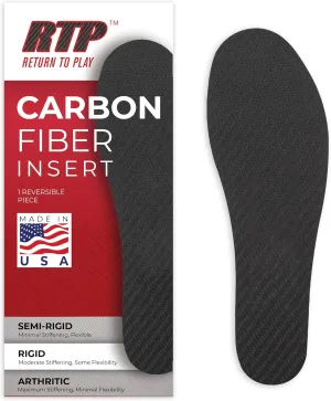 Carbon Fiber Full Shoe Rigid Insert Made in The USA