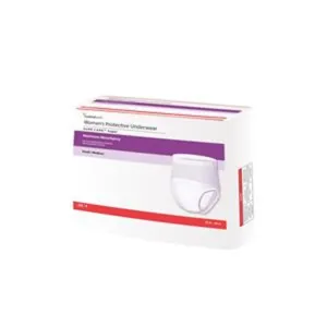 Cardinal Health™ Women's Protective Underwear, Sure Care™ Super, Maximum Absorbency, White, Small/Medium, Case of 80