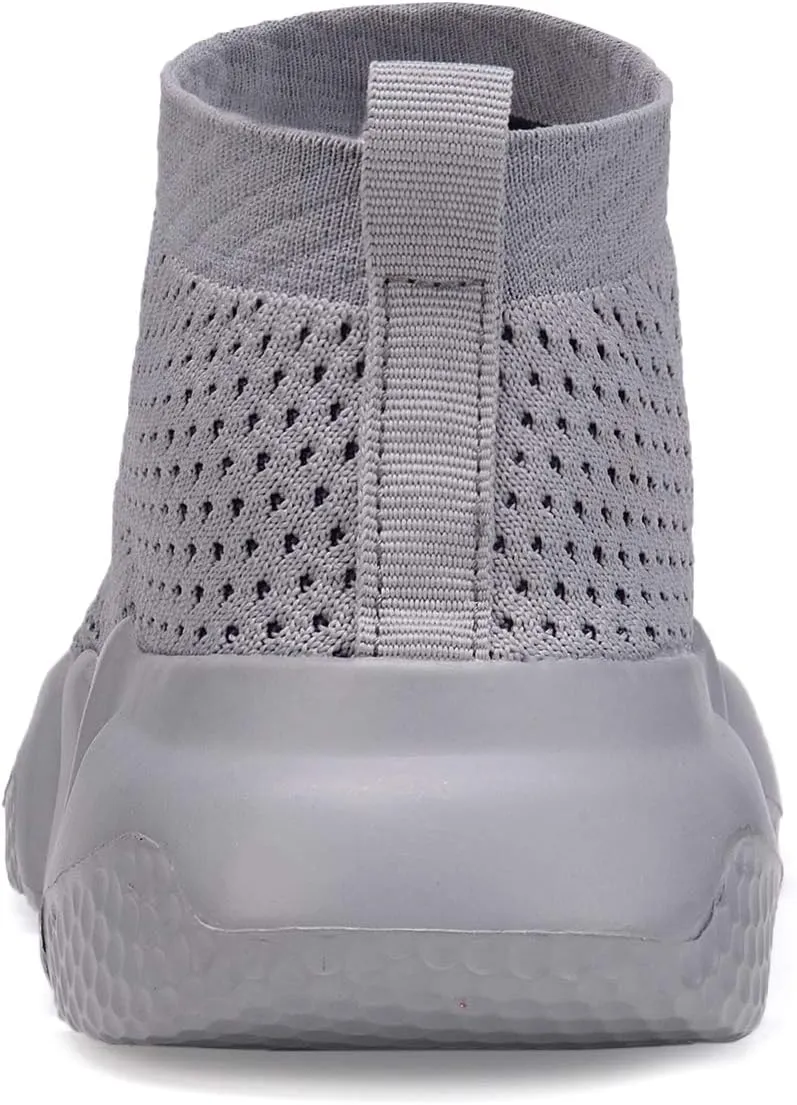 CHUI Boys Girls Breathable Sneakers Mesh Lightweight Easy Walk Casual Slip-On Athletic Running Walking Shoes