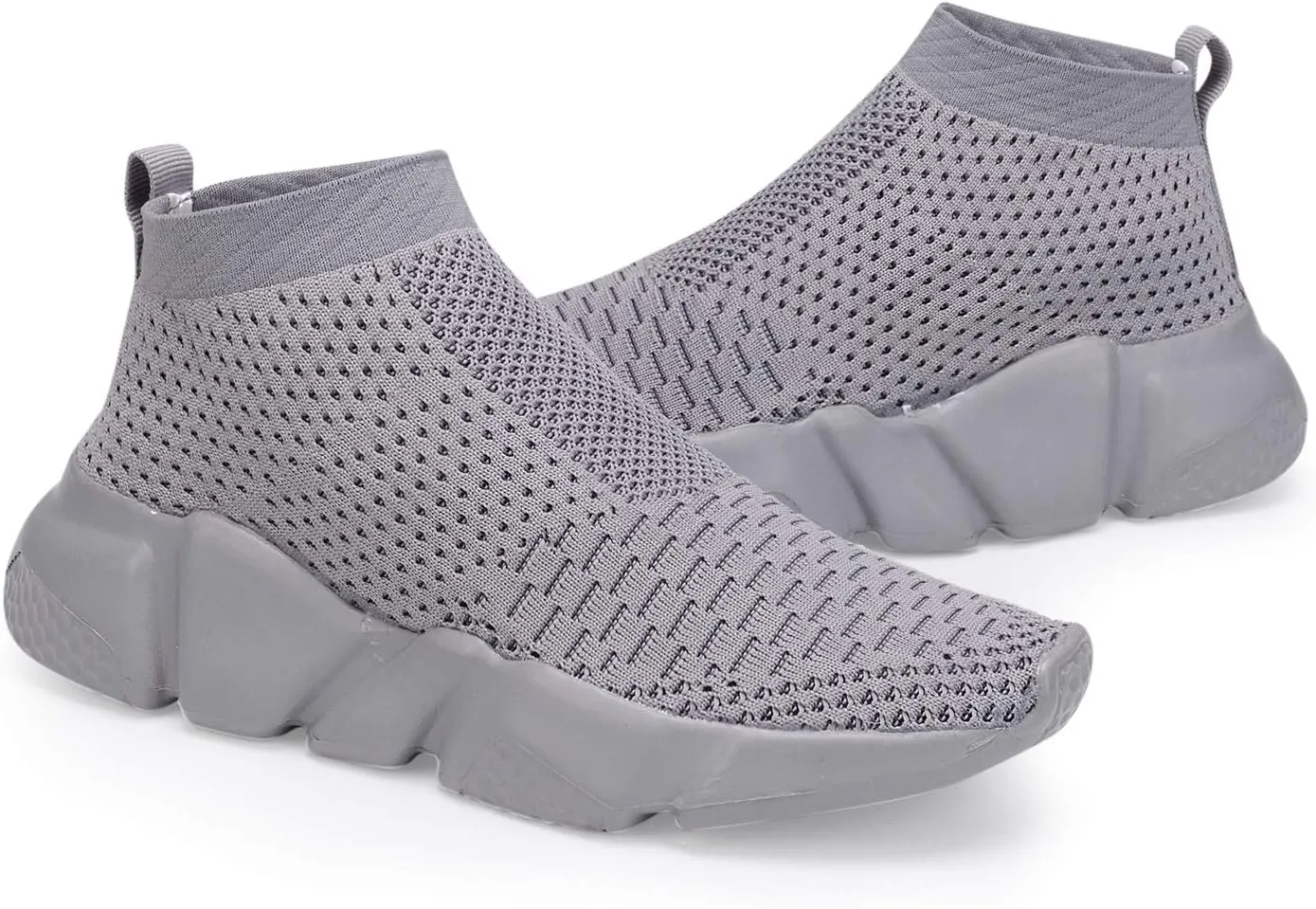 CHUI Boys Girls Breathable Sneakers Mesh Lightweight Easy Walk Casual Slip-On Athletic Running Walking Shoes