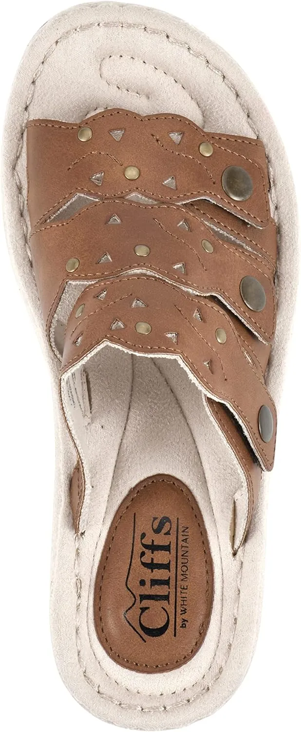 CLIFFS BY WHITE MOUNTAIN Caring Women's Slide Sandal