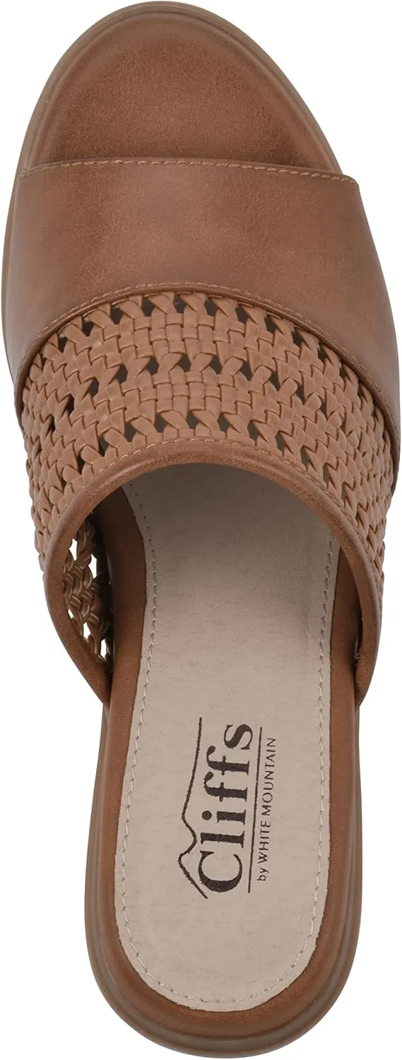CLIFFS BY WHITE MOUNTAIN Women's Corley Block Heeled Sandal