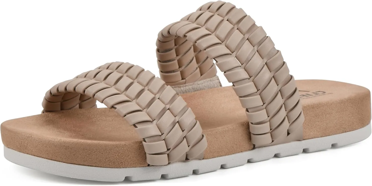 CLIFFS BY WHITE MOUNTAIN Women's Thankful Slide Sandal
