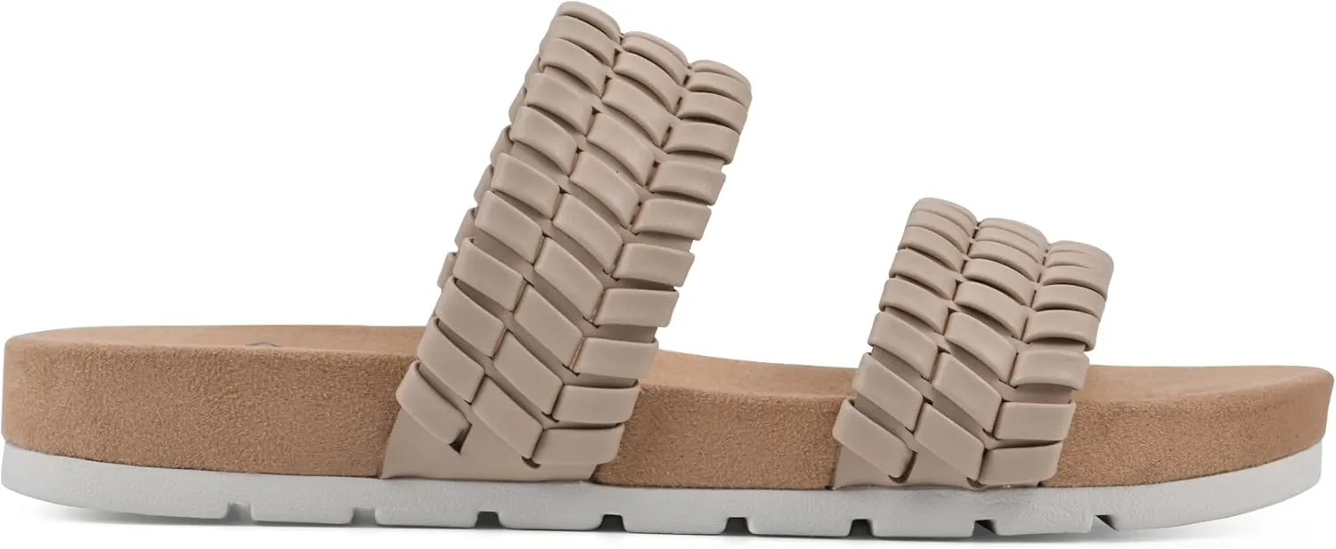 CLIFFS BY WHITE MOUNTAIN Women's Thankful Slide Sandal