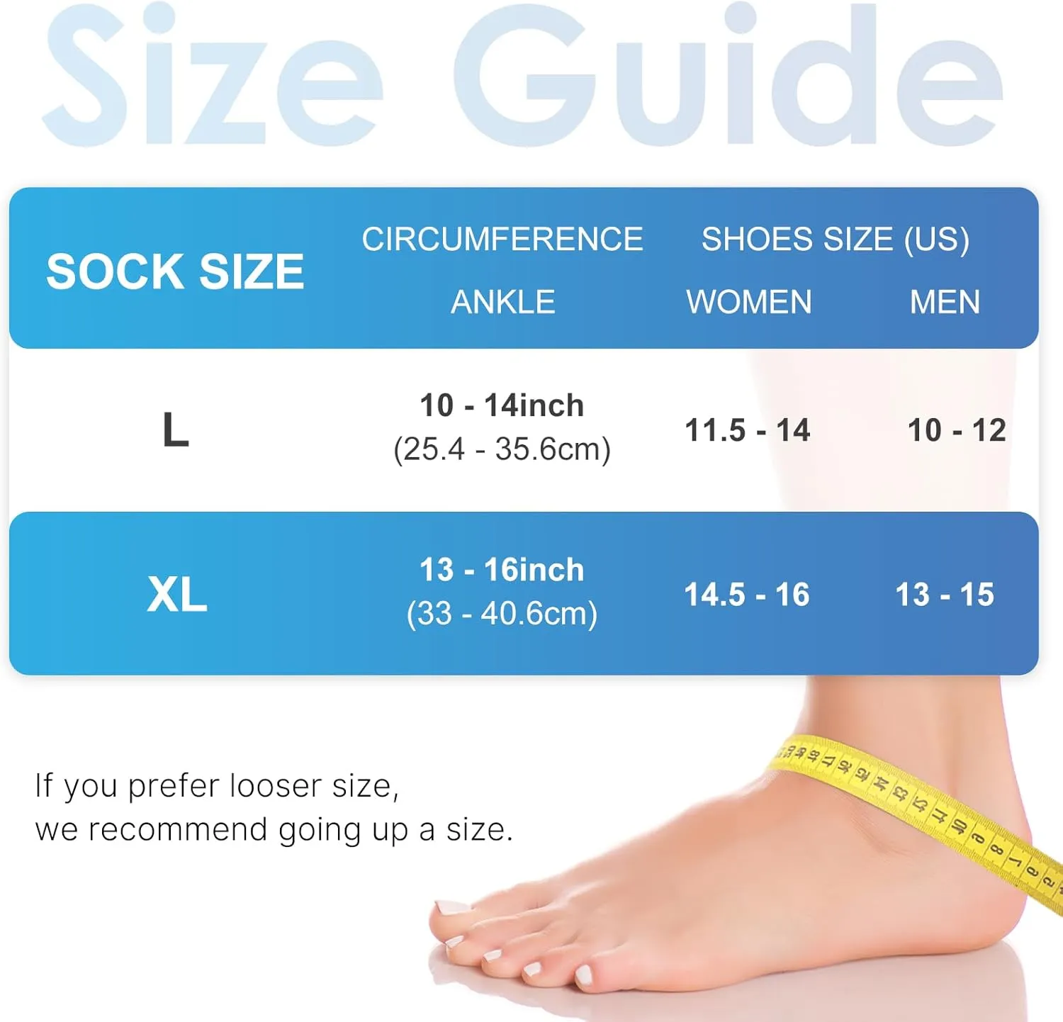 Comfitech Ankle Ice Pack Wrap Sleeve with Large Opening, Reusable Gel Cold Pad for Foot and Heel, Large