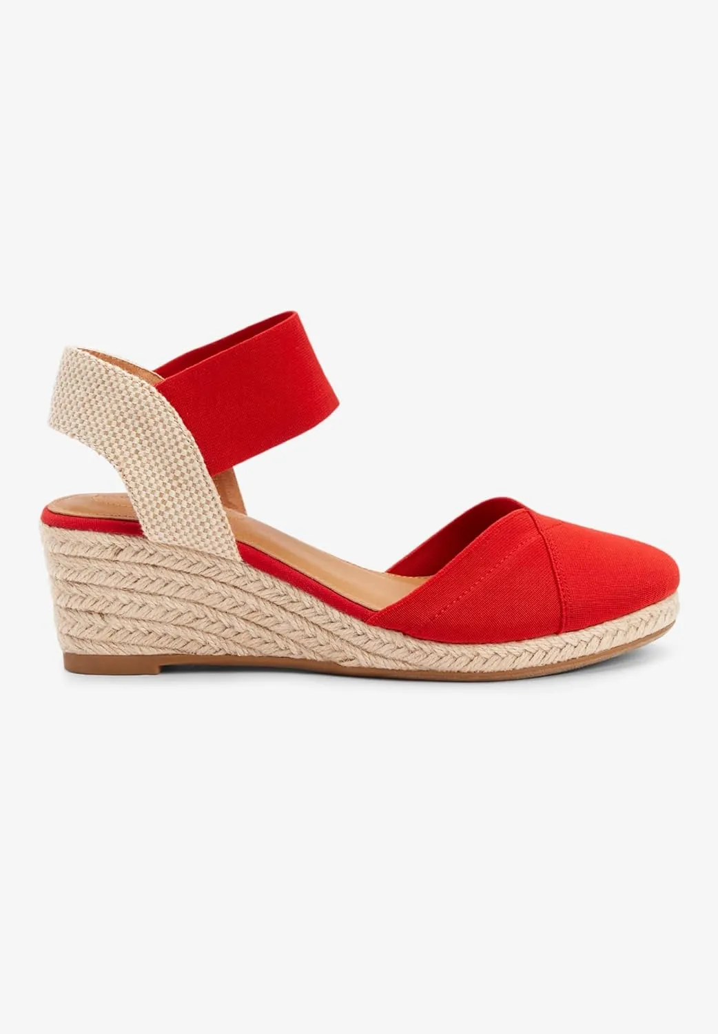 Comfortview Women's Wide Width The Abra Espadrille