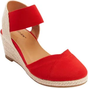 Comfortview Women's Wide Width The Abra Espadrille