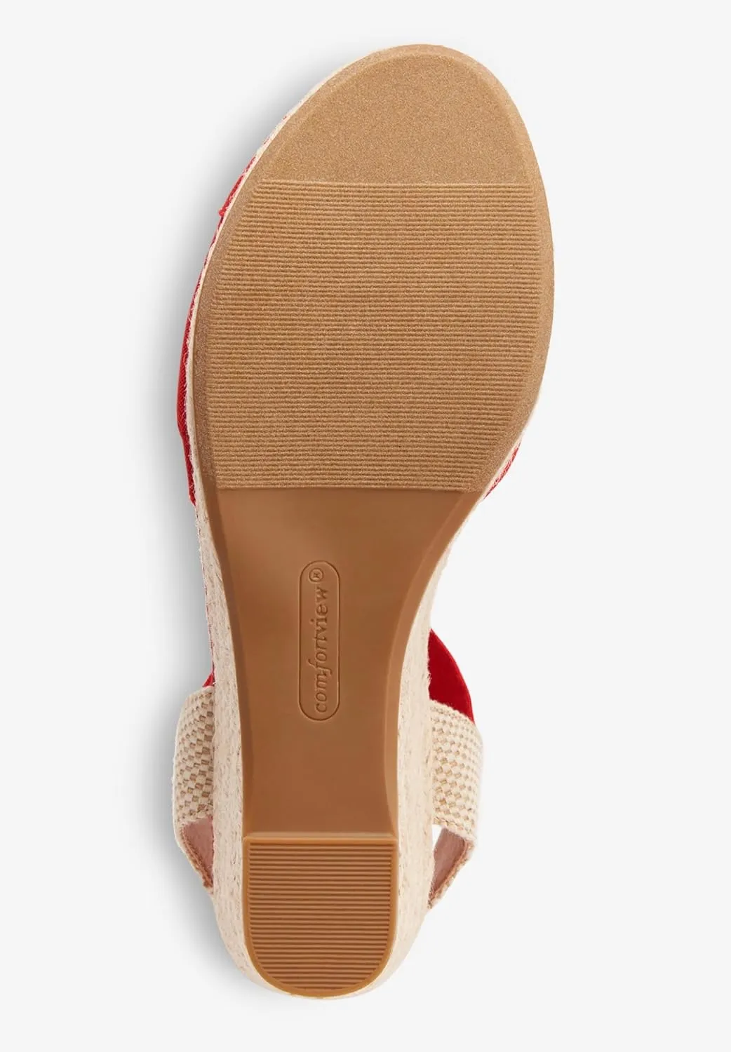 Comfortview Women's Wide Width The Abra Espadrille