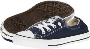 Converse Women Shoreline Slip on Sneaker, Athletic Navy, 8.5