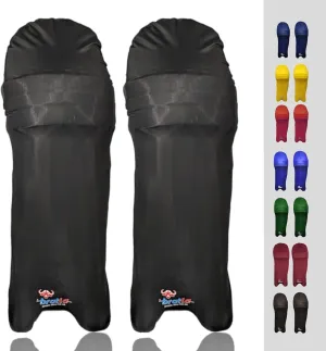 Cricket Batting Pads Covers Color Fit Neatly on Legguards Easily Put On