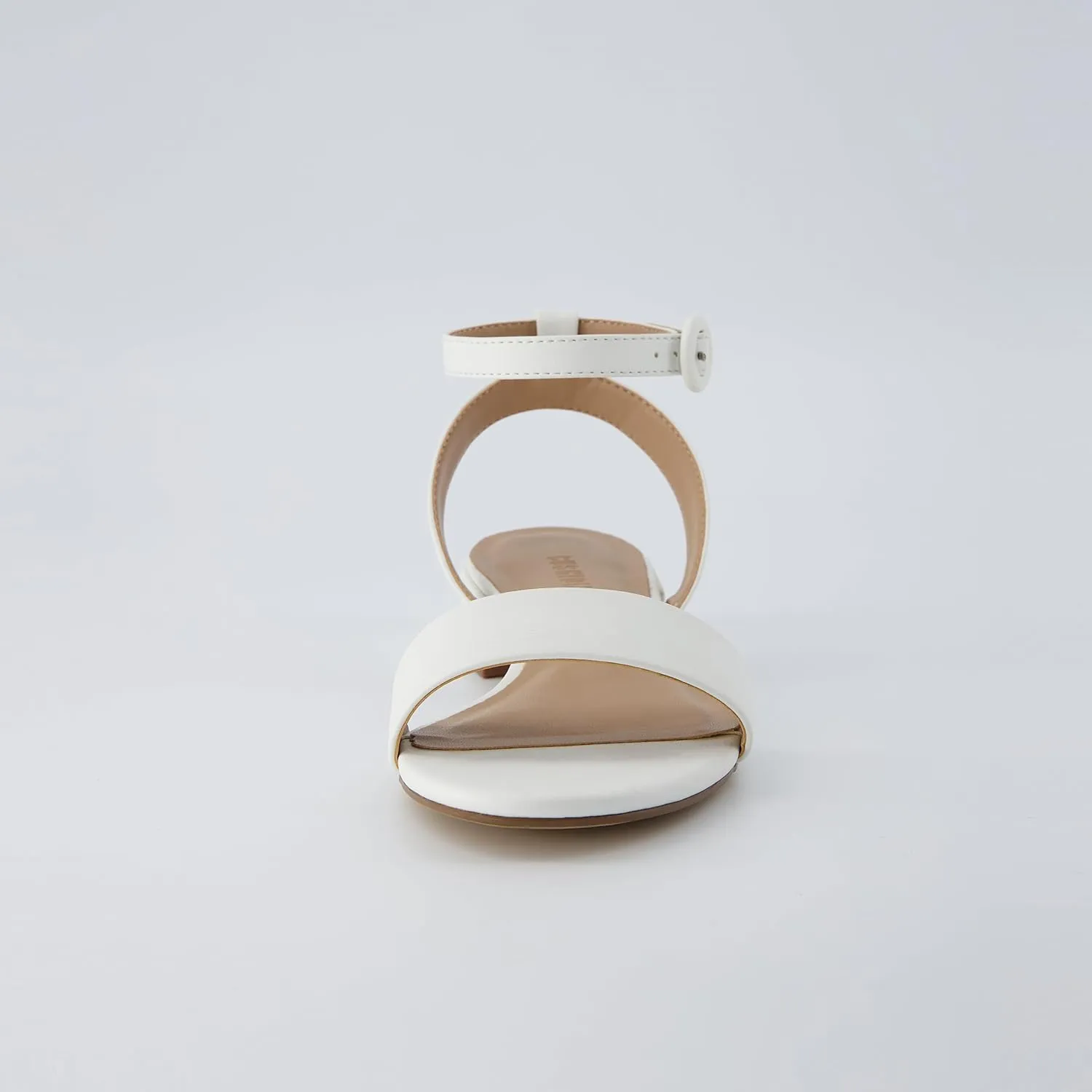 CUSHIONAIRE Women's Nila one band low block heel sandal  Wide Widths Available