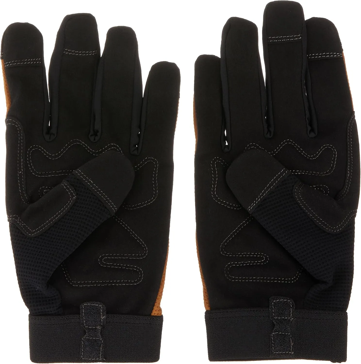 Custom Leathercraft124L Workright Flex Grip Work Gloves, Shrink Resistant, Improved Dexterity, Tough, Stretchable, Excellent Grip , Assorted
