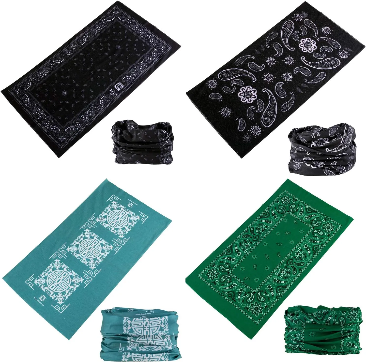 DEMIL Multifunctional Sports Stretchable Seamless Casual Headband Sweatband Magic Camo Scarf Balaclava Headwear Head Wrap
